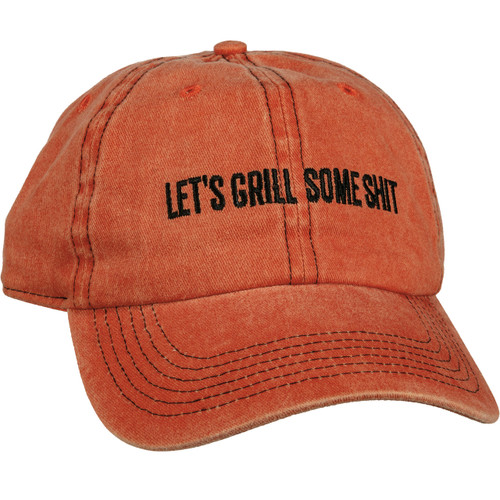 Primitives By Kathy - Baseball Cap - Let's Grill (109733)