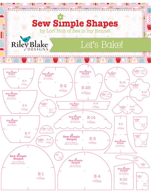 Lori Holt Sew Simple Shapes - Let's Bake