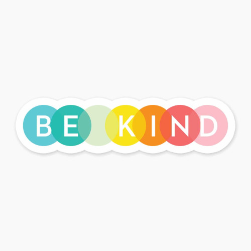 Nice Enough Stickers - Be Kind