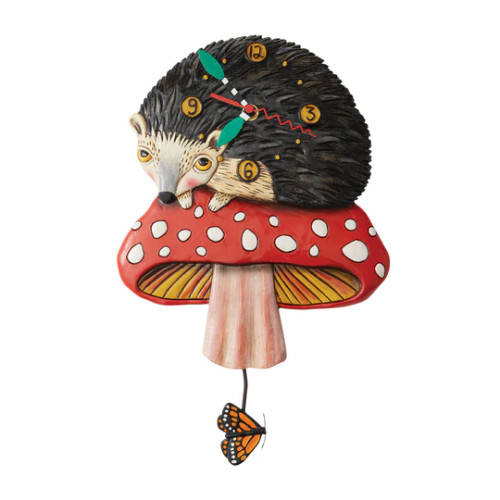 Allen Designs Clocks - Hank The Hedgehog