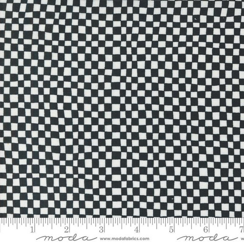 Moda Fabric - Noir Midnight Ghost - Mummy Wrap Checks and Plaids - Sold by 1/2 Yard Increments, Cut Continuously