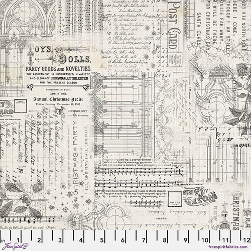 Tim Holtz Palette | Palette Seasonal | Christmas Remnants | Sold by The 1/2 Yard