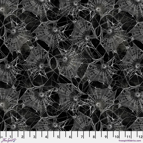 Tim Holtz Palette | Palette Seasonal | Halloween Entangled | Sold by The 1/2 Yard