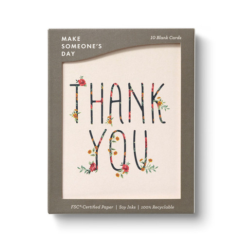 Compendium Make Someone's Day - Rose Arbor Thank You (11125)