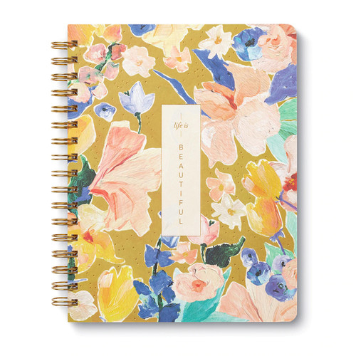 Compendium - Wire-O Notebook – Life Is Beautiful (10151)