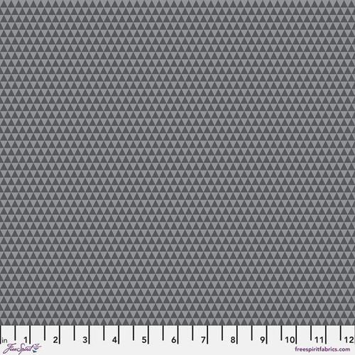 Free Spirit Fabric - Kinda Shady - Shadow || True Colors Graywork