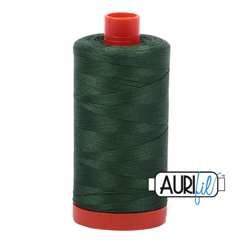 Aurifil 100% Cotton Mako Thread 50 wt - Pine (MK50SP2892)