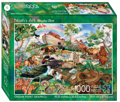 Crown Point Graphics - 1000 Piece Puzzle - Noah’s Ark