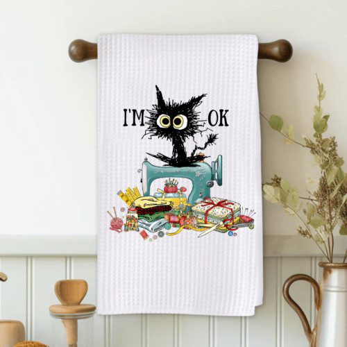 Salty Bison - Microfiber Towel - I'm Ok