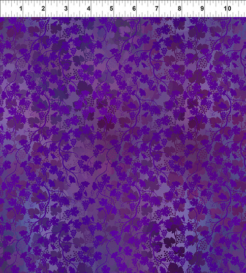 In The Beginnings - 2026 Oregon Shop Hop Collection - Grapevine print