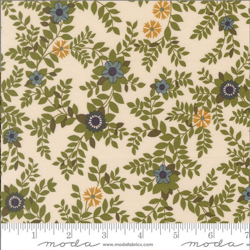 Moda Fabric - Chelsea Garden Galivanting Garden Florals Porcelain