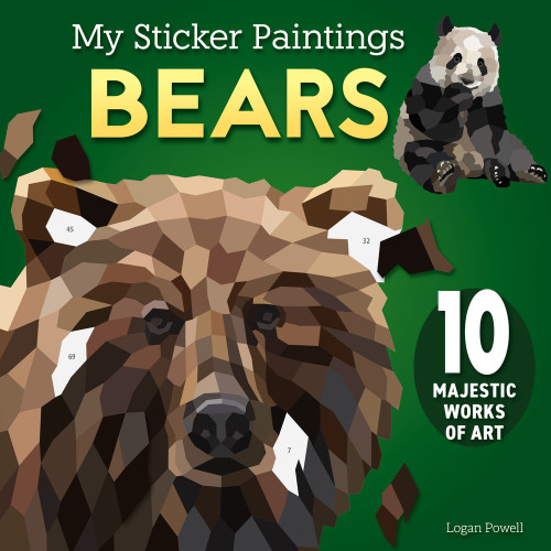 My Sticker Paintings Book - Bears