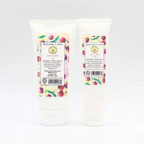 Creek House Honey Farm Beeswax Lotion - Cherry Bliss 3 oz