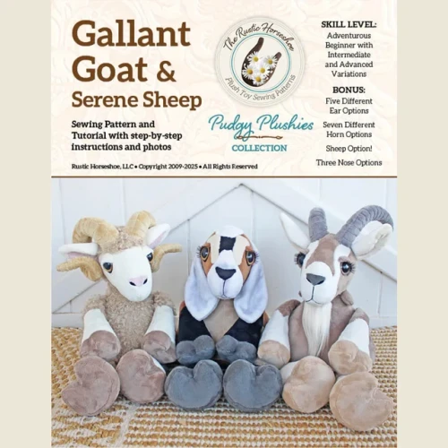 Rustic Horseshoe Pattern - Gallant Goat & Serene Sheep