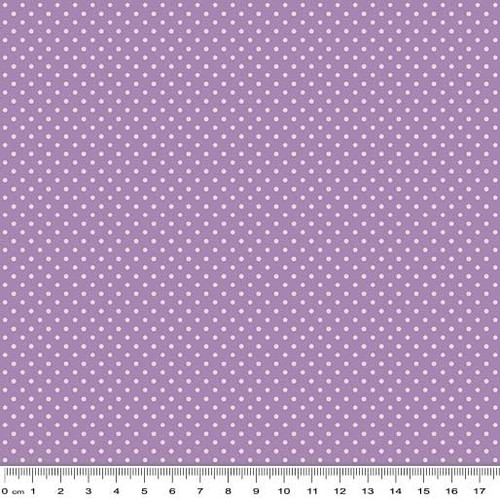 Benartex  - Butterfly Garden Spring Dots - Grape