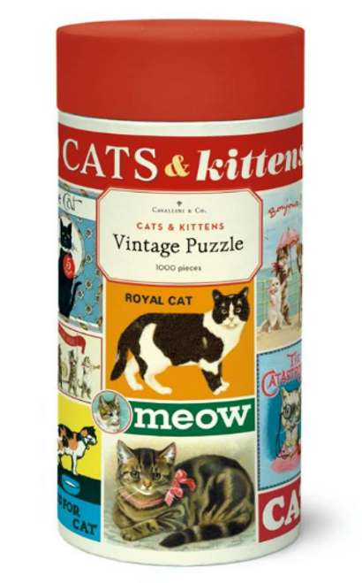 Cavallini & Co - 1000 Piece Puzzle - Cat