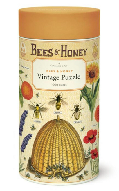 Cavallini & Co - 1000 Piece Puzzle - Bees & Honey