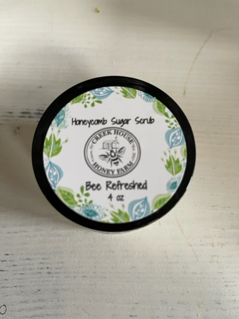 Creek House Honey Farm Honeycomb Sugar Scrub - Bee Refreshed  4oz