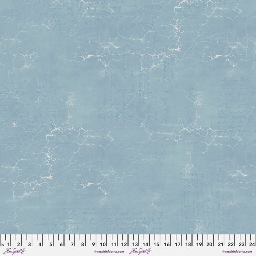 Free Spirit Fabric by Tim Holtz - Cracked Shadow Celestine