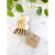 Kitchen Pot Scrubber with Bamboo Handle 2