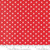 Moda Fabric - Sweet Melodies Red Polka Dots - Sold by 1/2 Yard Increments, Cut Continuously