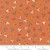 Moda Fabric - Dawn On The Prairie - Pumpkin Pie - Sweet Dixie - Sold by 1/2 Yard Increments, Cut Continuously