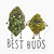 Nice Enough Stickers - Best Buds