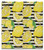 CJ Bella Co Eco-Friendly Dishcloth - Lemons With Stripes