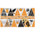 Riley Blake Designs Costume Maker's Act II Costume Party Bunting Panel / Sold by The 1/2 Yard (PD16003-PANEL)