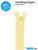 By Annie Single Slide Handbag Zipper - 24" Buttercream