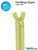 By Annie Single Slide Handbag Zipper - 24" Apple Green