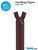 By Annie Single Slide Handbag Zipper - 24" Cranberry