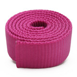 dark pink nylon webbing by the yard heavy duty magenta nylon webbing raspberry pink dog collar webbing
