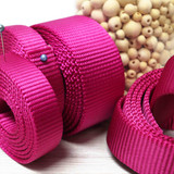 raspberry nylon webbing  dark pink nylon webbing