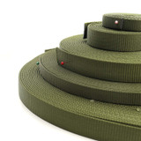 Heavy Duty Army Green Nylon Webbing