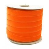 Bright Orange Velvet Ribbon spool Such Good Supply