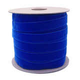 Royal Blue Velvet Ribbon Spool Such Good Supply