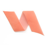 coral Swiss Velvet Ribbon Such Good Supply