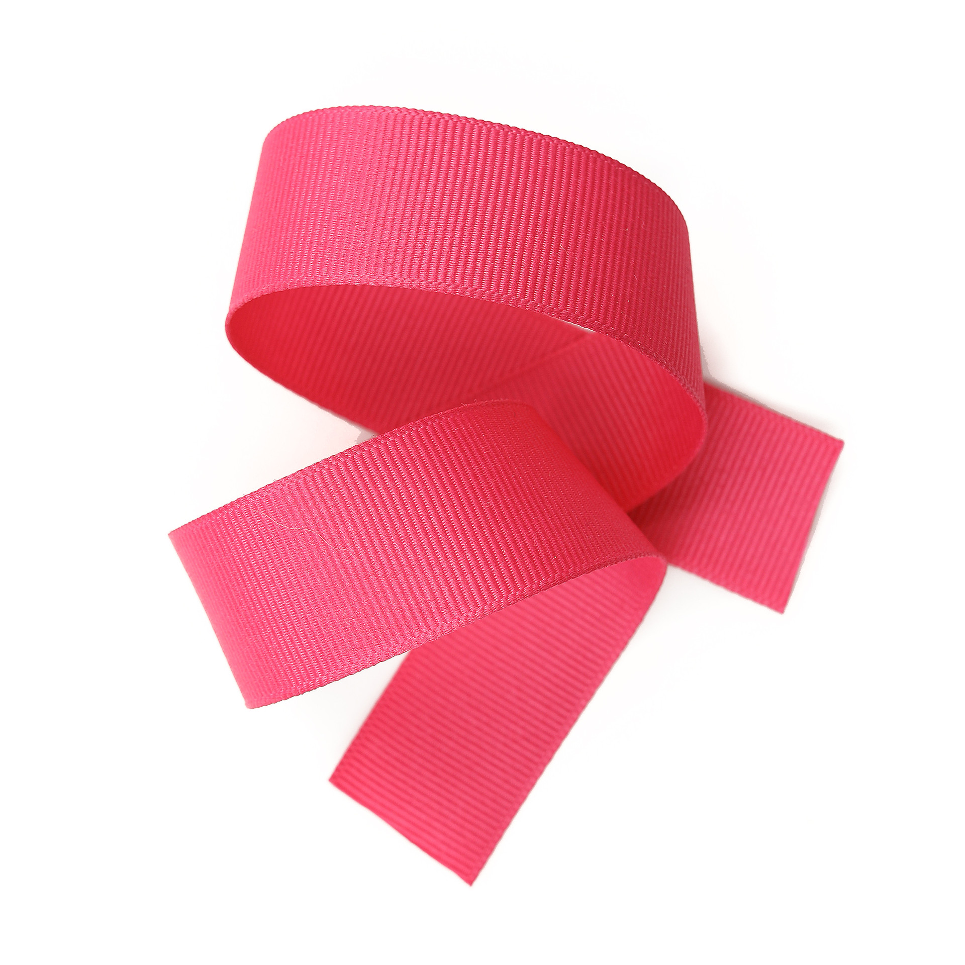 Shocking Pink Grosgrain Ribbon