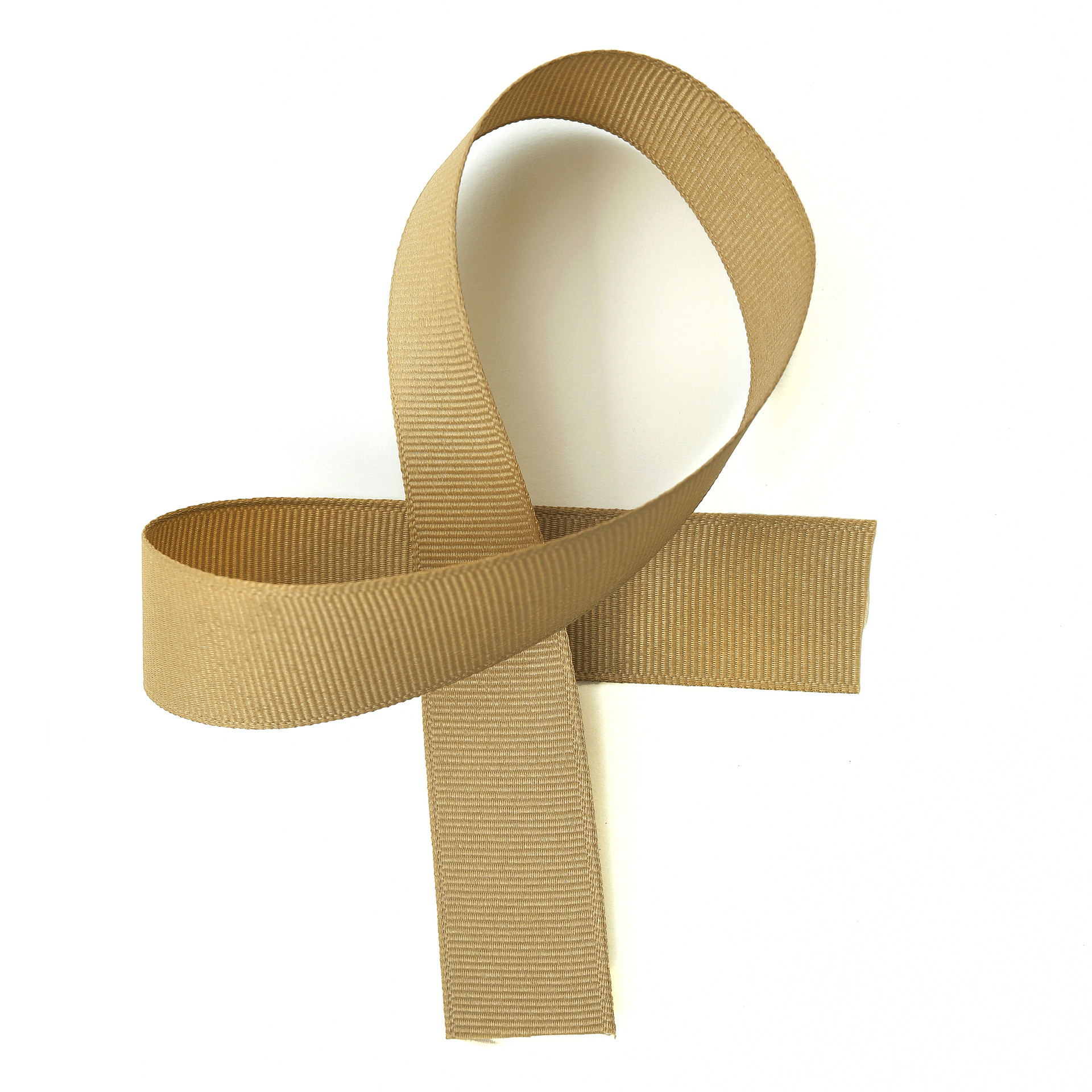 Khaki Grosgrain Ribbon