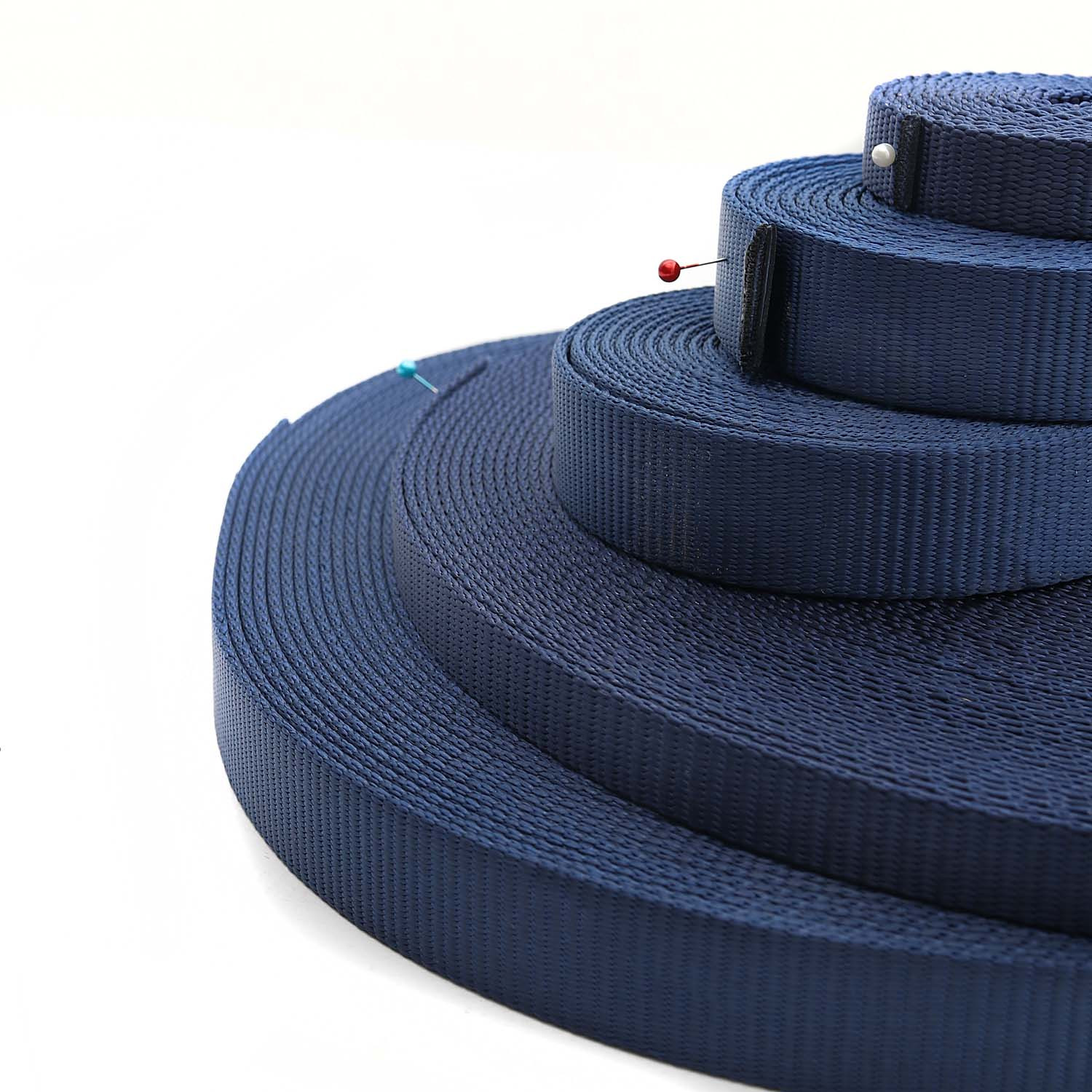Navy Blue Nylon bing Straps Wholesale & Bulk Options