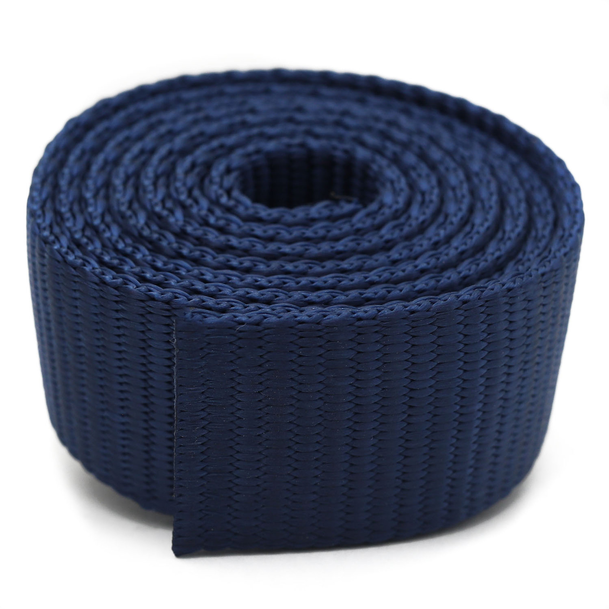 Navy Blue Nylon Webbing by the Yard, Heavy Duty