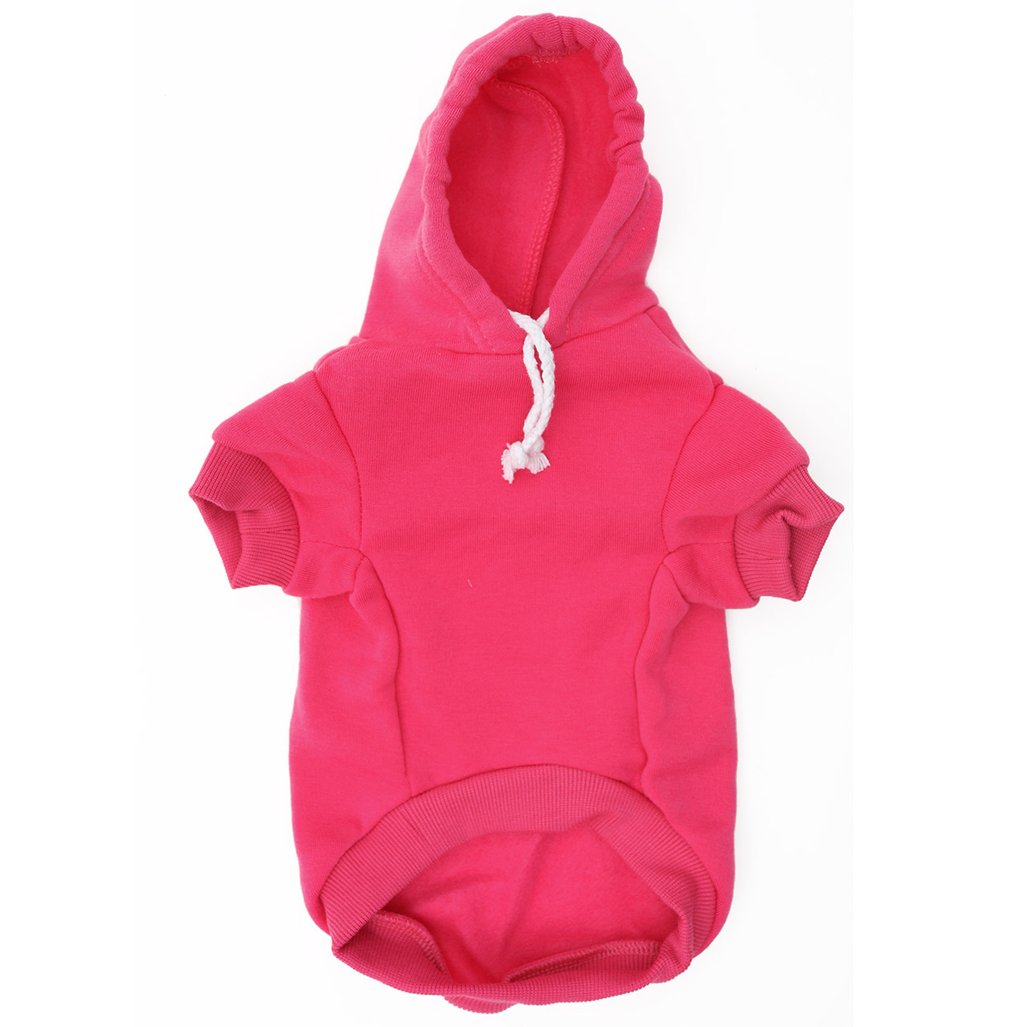 hot pink dog hoodie