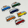 VW Classic Campervan Enamel Pins Collection (6 pcs)