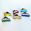 VW Classic Campervan Enamel Pins Collection (6 pcs)