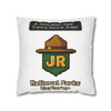 Junior National Parks Explorer pillowcase with pixel ranger badge and achievement-style adventure design