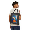 Dry Tortugas Seaplane Tote – National Park Vintage Travel Poster Canvas Bag