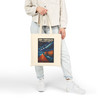Dry Tortugas National Park Tote – Night Sky Vintage Travel Poster Canvas Bag