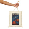 Dry Tortugas National Park Tote – Night Sky Vintage Travel Poster Canvas Bag
