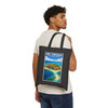 Dry Tortugas Fort Jefferson Tote – Florida Coastal Travel Poster Canvas Bag